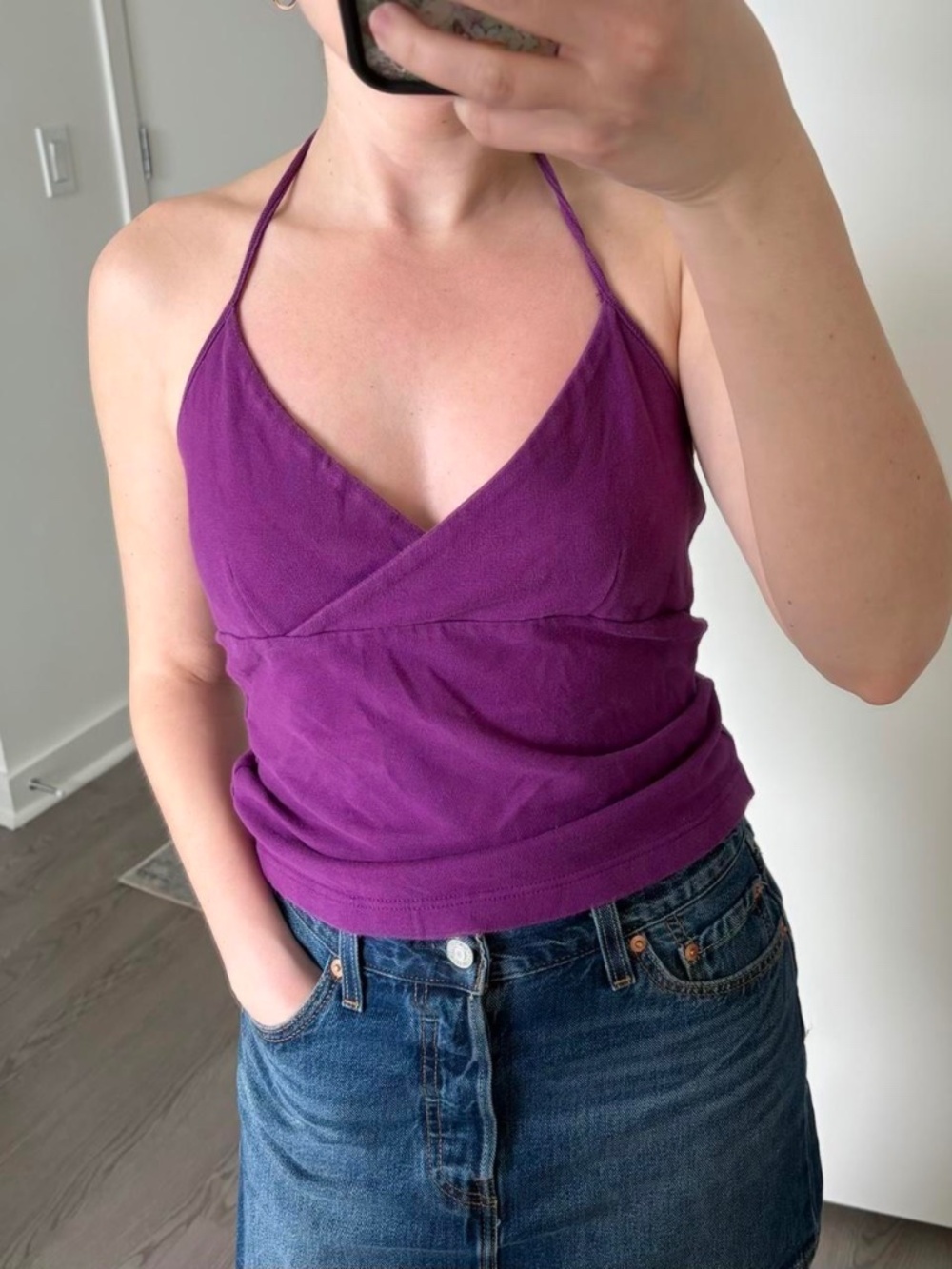 Q&A Women's Purple Blouse